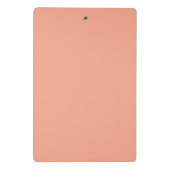 Mit Monogramm Aquarellfarbe Niedlich Regenbogen Ki Mini Klemmbrett (Rückseite)