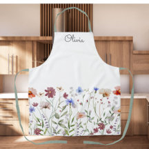 Mit Monogramm Aquarellfarben - Wildblume Wiese