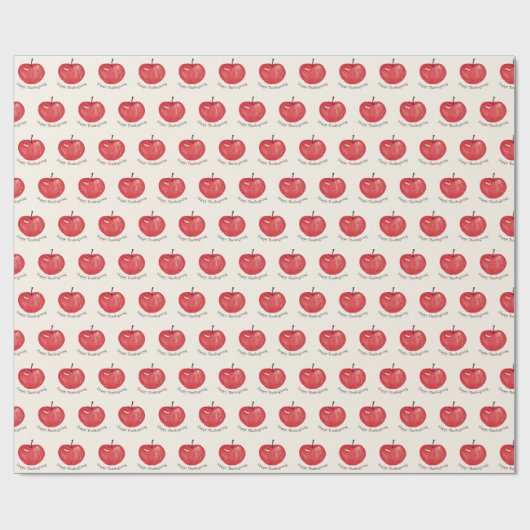 Mit Monogramm Aquarellfarbendarstellung Geschenkpapier (Flach)