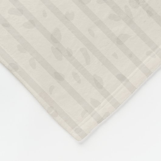 Mit Monogramm Aquarellrot-Blume Fleecedecke (Ecke)