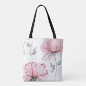 Mit Monogramm Aquarelltasche Tasche (Rückseite)