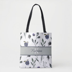 Mit Monogramm Aquarelltasche Tasche