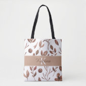 Mit Monogramm Aquarelltasche Tasche (Vorderseite)