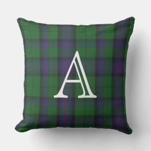 Mit Monogramm Armstrong Karierter Außenkissen Kissen Für Draußen