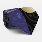 Mit Monogramm Art Deco Krawatte (Gerollt)