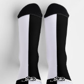 MIT MONOGRAMM B SOCKEN (Oben)