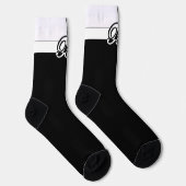MIT MONOGRAMM B SOCKEN (Rechts)