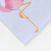 Mit Monogramm Babydecke Fleecedecke (Ecke)