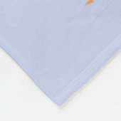 Mit Monogramm Babydecke Fleecedecke (Ecke)
