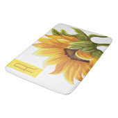 Mit Monogramm Badematte (Schrägansicht)