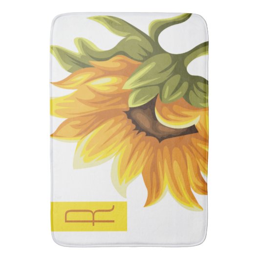 Mit Monogramm Badematte (Vorderseite Vertikal)