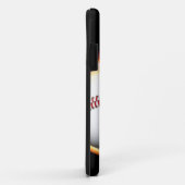 Mit Monogramm Baseball Case-Mate iPhone Hülle (Hinten/Rechts)