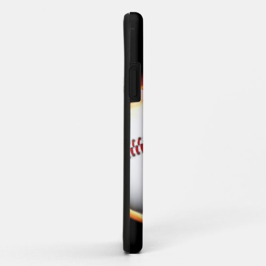 Mit Monogramm Baseball Case-Mate iPhone Hülle (Hinten/Rechts)