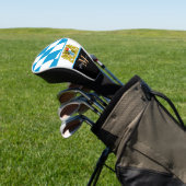Mit Monogramm Bavaria Golf Covers, Bayerische Flag Headcover (In SItu)