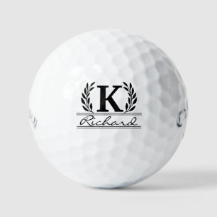 Mit Monogramm benutzerdefinierte Druckausgabe An Golfball