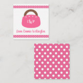 Mit Monogramm Bermuda Bag Geschenkkarten Mitteilungskarte (Vorne/Hinten)