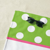 Mit Monogramm Bermuda Bag Personalisiert Beach Han Strandtuch (Beispiel)