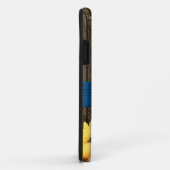 MIT MONOGRAMM BLAUE RUSTIKALE SONNENBLUME Case-Mate iPhone HÜLLE (Hinten/Rechts)