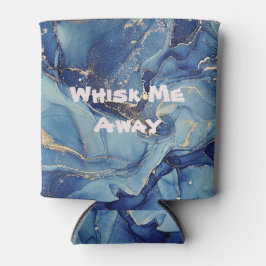 Mit Monogramm Blauer Marmor wegschmeißen | Dosenkühler