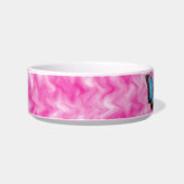 Mit Monogramm blaues Napf (Links)