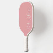 Mit Monogramm Blush Pink Pickleball Paddel Pickleball Schläger (Links)