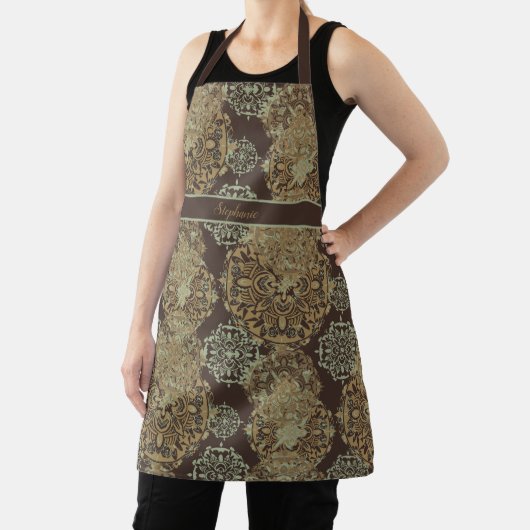 Mit Monogramm Boho Moody Mandalases Schürze (InSitu)