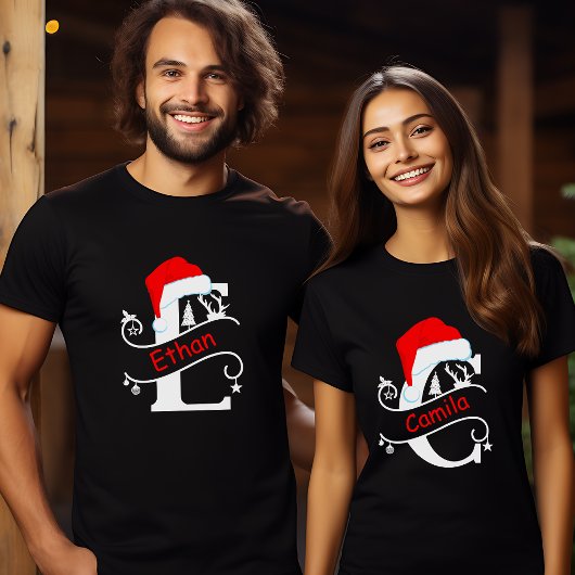 Mit Monogramm Buchstabe C Personalisierter Name We T-Shirt