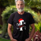 Mit Monogramm Buchstabe I Personalisiert Name Weih T-Shirt