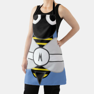 mit Monogramm BumbleBee-Schürze Schürze