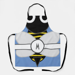 mit Monogramm BumbleBee-Schürze Schürze