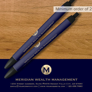 Mit Monogramm Business Pen Kugelschreiber