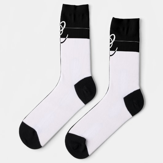 MIT MONOGRAMM C SOCKEN (Linkes Detail)
