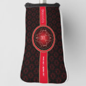 Mit Monogramm Canada Golf Head Cover Headcover (Rotieren 90)