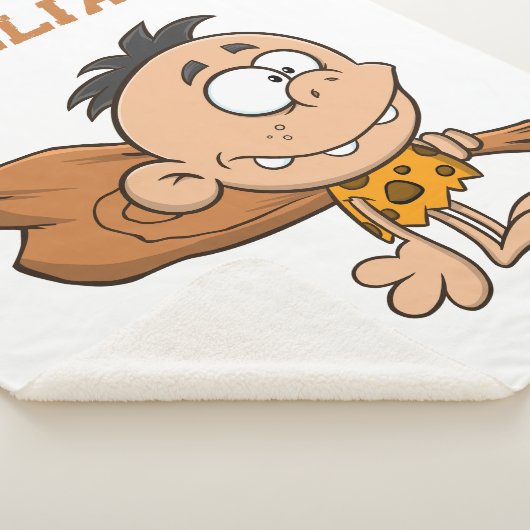 Mit Monogramm Cartoon Sherpadecke (3/4)