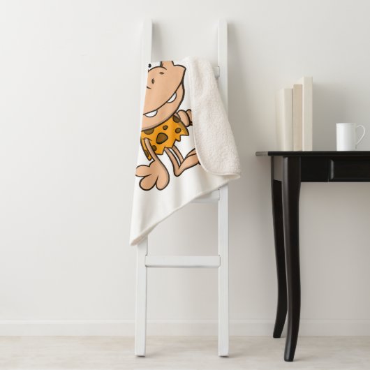 Mit Monogramm Cartoon Sherpadecke (Beispiel)