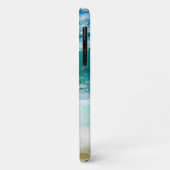 Mit Monogramm Case-Mate-iPhone-Fall für Wasserfarb Case-Mate iPhone Hülle (Hinten/Links)