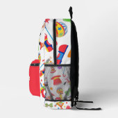 Mit Monogramm Circus-Rucksack Bedruckter Rucksack (Rechts)