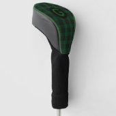Mit Monogramm Clan GrahamTartan Karierte Treiberab Golf Headcover (angewinkelt)