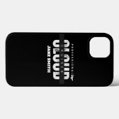 Mit Monogramm, Cloud Cruiser, Flying, Aviation, Case-Mate iPhone Hülle (Rückseite (Horizontal))