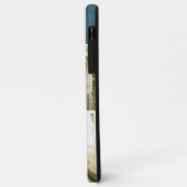 Mit Monogramm Collage Blue I Phone Case (Hinten/Links)