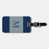 Mit Monogramm Cowboys Colored Gepäckanhänger (Vorderseite horizontal)