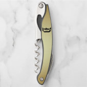 Mit Monogramm "D" Kellnermesser (Vorderseite)