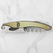 Mit Monogramm "D" Kellnermesser (Vorderseite)