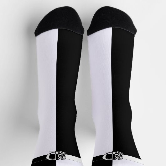 MIT MONOGRAMM D SOCKEN (Oben)