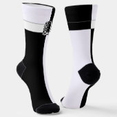 MIT MONOGRAMM D SOCKEN (Gewinkelt)