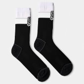 MIT MONOGRAMM D SOCKEN (Rechts)