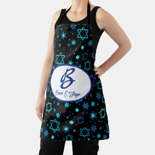 Mit Monogramm David-Star Schürze (InSitu)