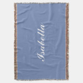 Mit Monogramm Decke (Vorderseite Vertikal)