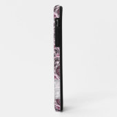 Mit Monogramm Deko Dusky Rose Cherry Blossom Manda Case-Mate iPhone Hülle (Hinten/Links)