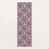 Mit Monogramm Deko Dusky Rose Cherry Blossom Manda Yogamatte (Rückseite)